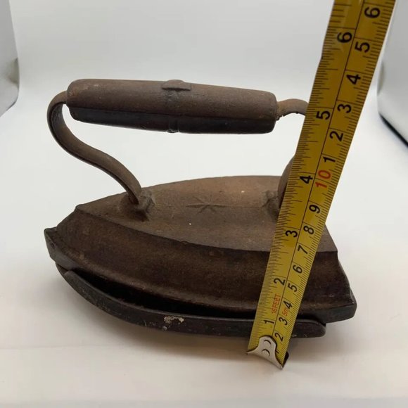 Antique Colebrookdale Iron Co. Pottstown PA Old Fashioned Iron and Base - Picture 10 of 11